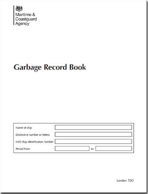 Picture of MCA Garbage Record Book, 2018 Edition