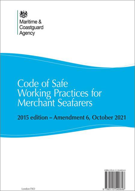 Code Of Safe Working Practices For Merchant Seafarers 2015 Edition 