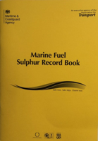 MCA Marine Fuel Sulphur Record Book, Marine Society Shop