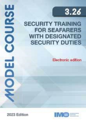 Picture of KTA326E e-reader: Security training for seafarers with designated security duties, 2023 Edition