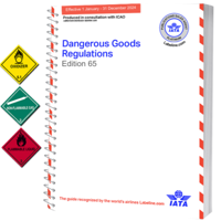 IATA Dangerous Goods Regulations 65th Edition, 2024, Marine Society Shop