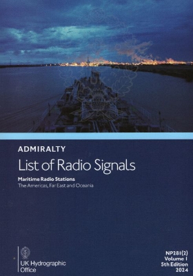 Picture of ADMIRALTY List of Radio Signals - NP281(2) - Volume 1, Part 2: Maritime Radio Stations - The Americas, Far East and Oceania - 2024