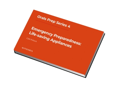 Picture of Orals Prep Series 4 - Emergency Preparedness: Life-saving Appliances