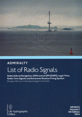 Picture of NP282(1) - ADMIRALTY List of Radio Signals: Volume 2, Part 1