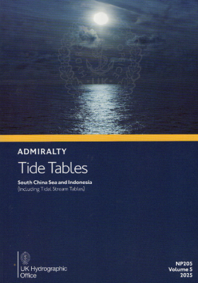 Picture of NP205 - ADMIRALTY Tide Table: South China Seas & Indonesia (2025)