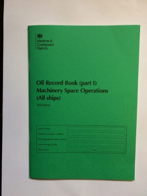 Picture of Oil Record Book (Part I): Machinery Space Operations (All Ships)